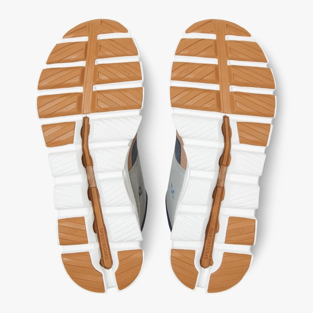 ON Running Cloud Hi Edge: Zielone Liście na Szarym Szlaku. Buty Męskie, Outlet Szwajcaria. Biegaj stylowo!